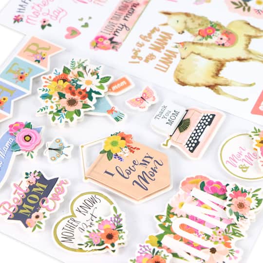 12 Pack: Mother Stickers by Recollections™